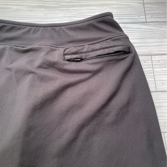 Slazenger Black Athletic Wrap front Skort with White Trim size xs - Picture 10 of 10